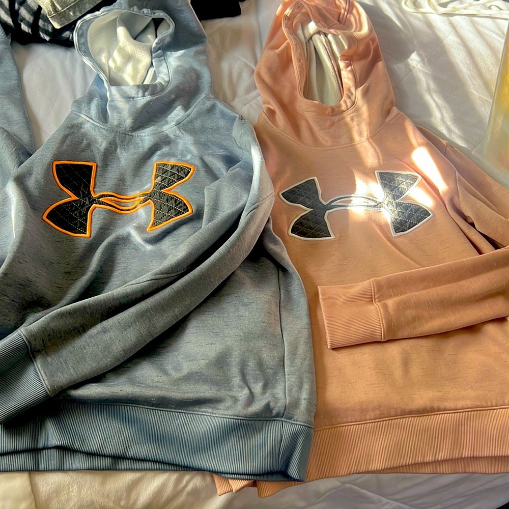Under armour two in good shape. Selling because I am trying to change my style.